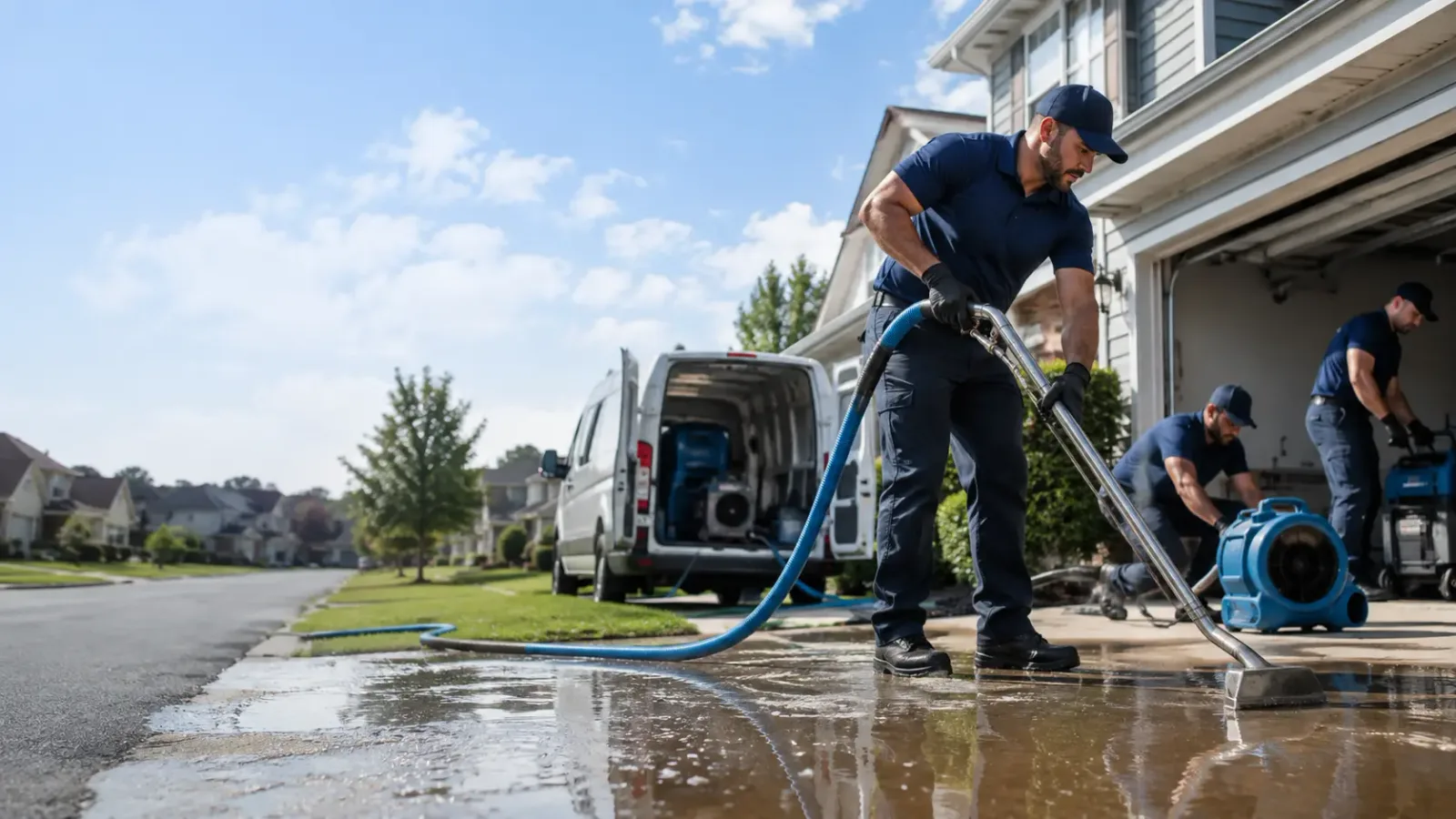 Flood Damage Restoration in San Pierre, IN